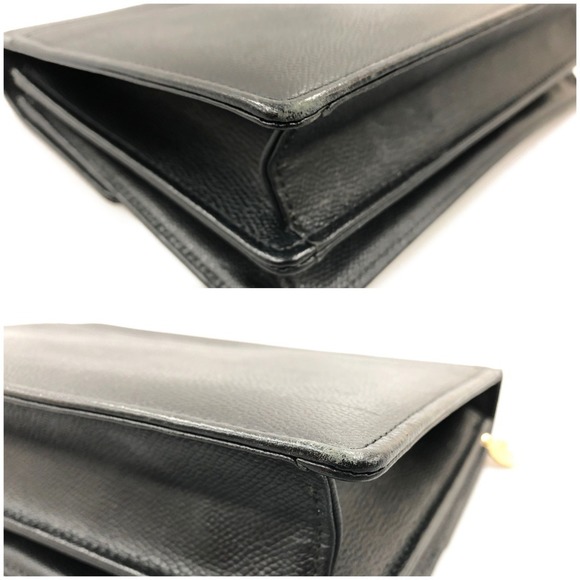 Saint Laurent Black Rank Bag Second Clutch - Picture 1 of 10